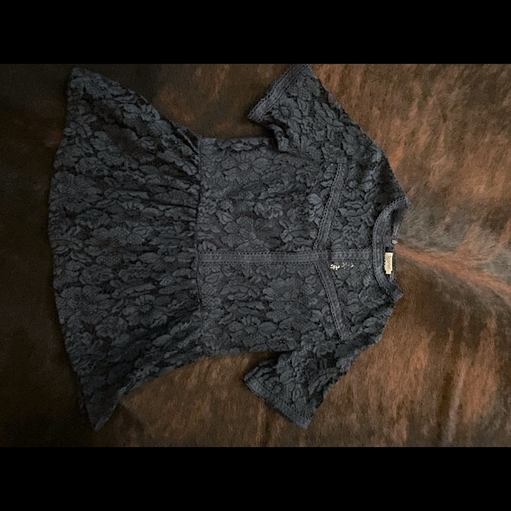 Brand new with tags lace peplum style top